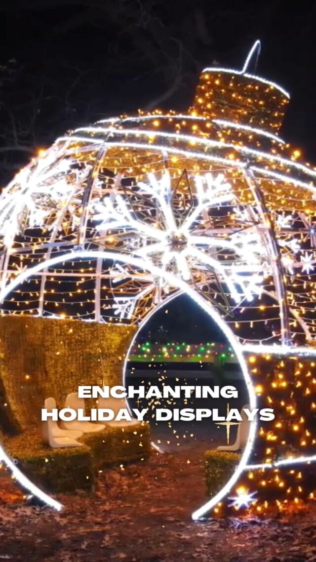 Prepare to be dazzled! ✨ 3 weeks until Holiday Lights Spectacular opens. Marvel in a winter wonderland of over 3.5 million lights! Enjoy festive s'more stations, holiday tunes, hot cocoa, santa meet and greets, and MORE! Open nightly November 29th through January 4th. Get in the holiday spirit and grab your tickets now! rwpzoo.org/holidaylights/ ☃️